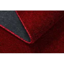 Teppich ETON PLUS Melange rot / schwarz