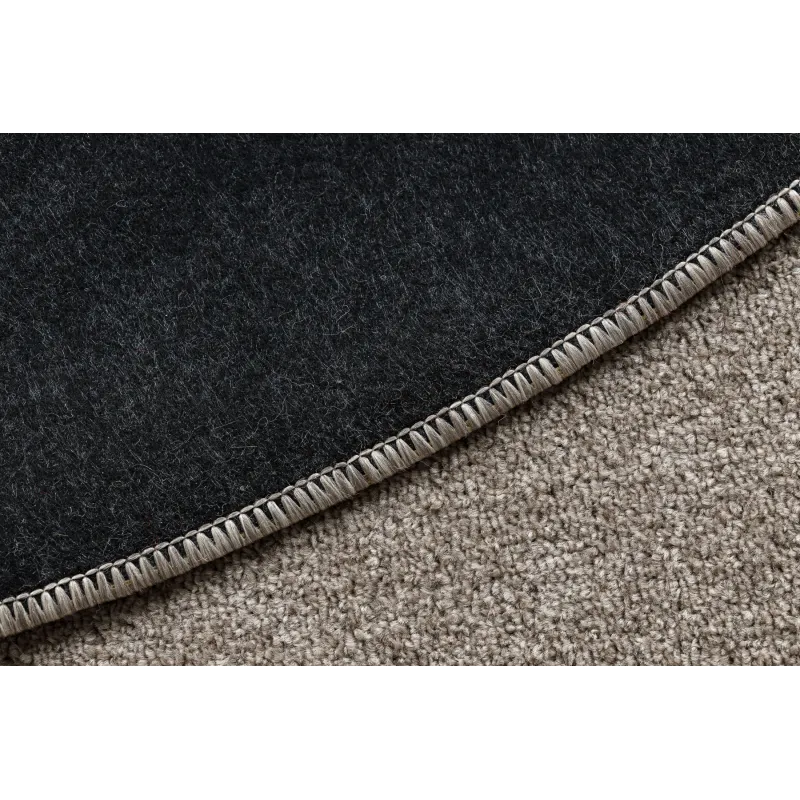 Teppich ETON PLUS Kreis beige einfarbig, einfarbig, glatt
