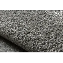 Teppich ETON PLUS Kreis hellgrau einfarbig, einfarbig, glatt