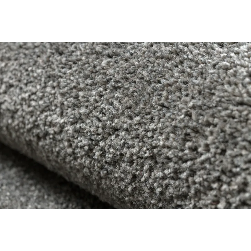 Teppich ETON PLUS Kreis hellgrau einfarbig, einfarbig, glatt
