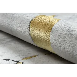 Teppich ALLURE 1963 Marmor - Strukturell, elegant, Glamour Weiß / Gold