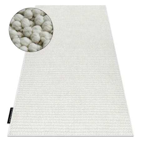 Teppich CASABLANCA LOOP weiß Schlingenflor, weich