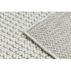 Teppich CASABLANCA LOOP weiß Schlingenflor, weich
