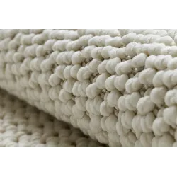 Teppich CASABLANCA LOOP weiß Schlingenflor, weich