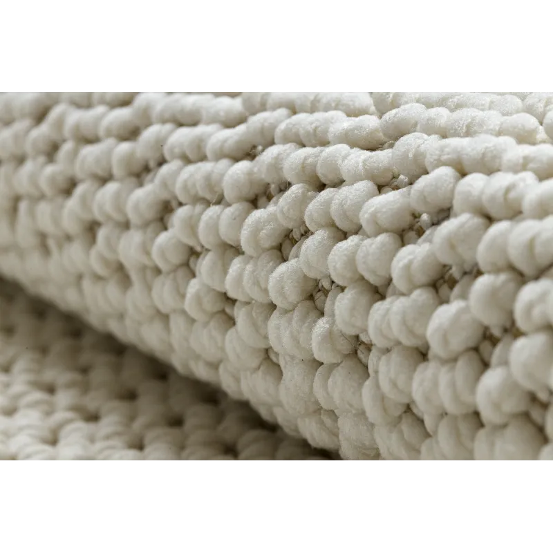 Teppich CASABLANCA LOOP weiß Schlingenflor, weich