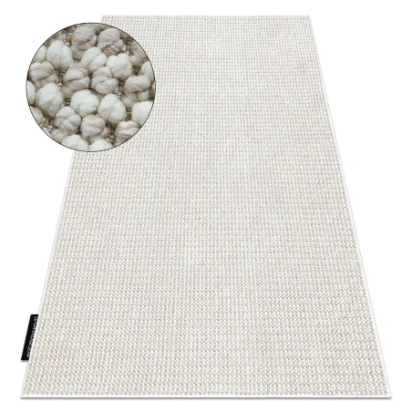 Teppich CASABLANCA LOOP weiß / beige Schlingenflor, weich