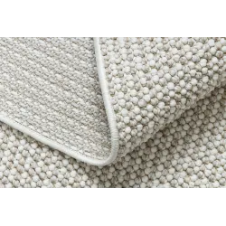 Teppich CASABLANCA LOOP weiß / beige Schlingenflor, weich