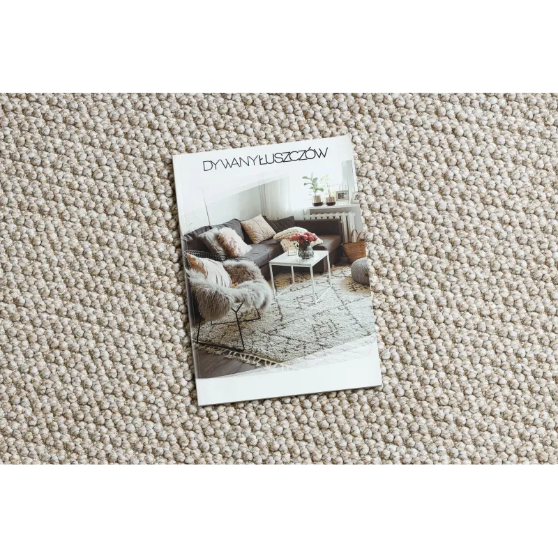 Teppich CASABLANCA LOOP beige Schlinge, weich