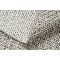 Teppich CASABLANCA LOOP rund beige Schlingflor, weich
