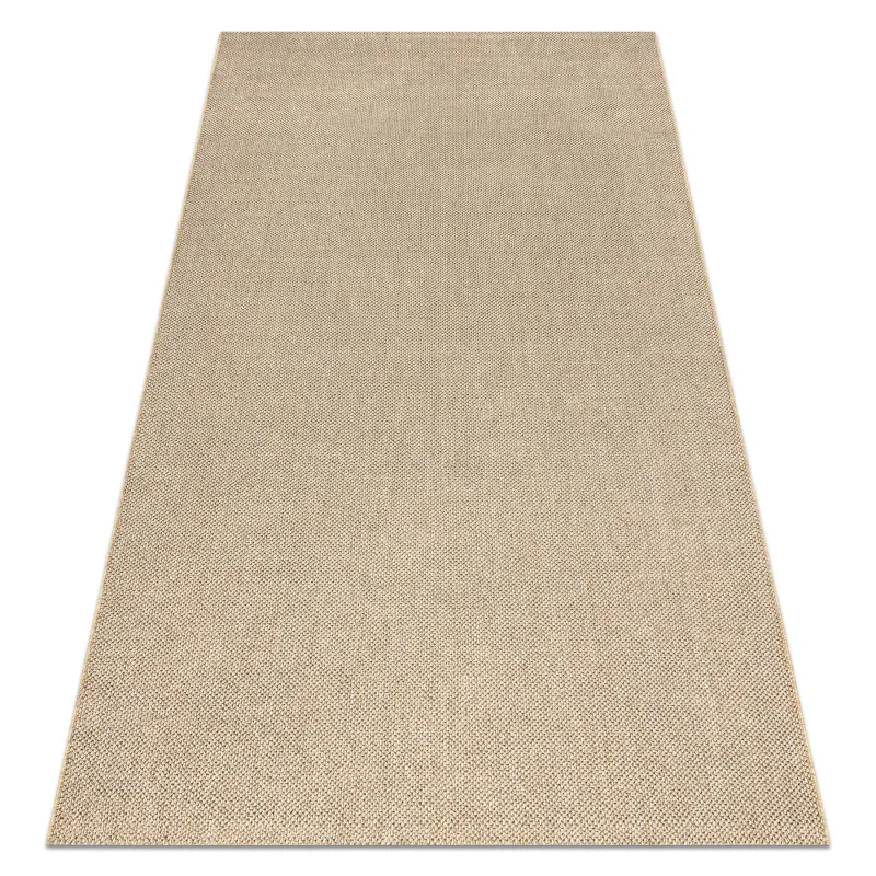 Beiger Rechteckteppich aus Polypropylen 60x100, modernes Design