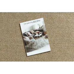 Rechteckteppich beige Polypropylen 60x100 – Ansicht 4