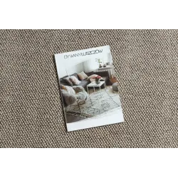 Brauner Teppich Polypropylen 80x150 cm – Ansicht 2