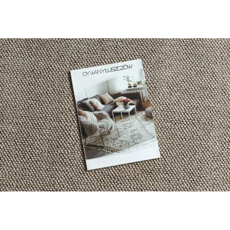 Brauner Teppich Polypropylen 80x150 cm – Ansicht 2