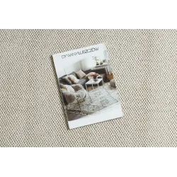 Creme Polypropylen Teppich 80x150 cm – Ansicht 2