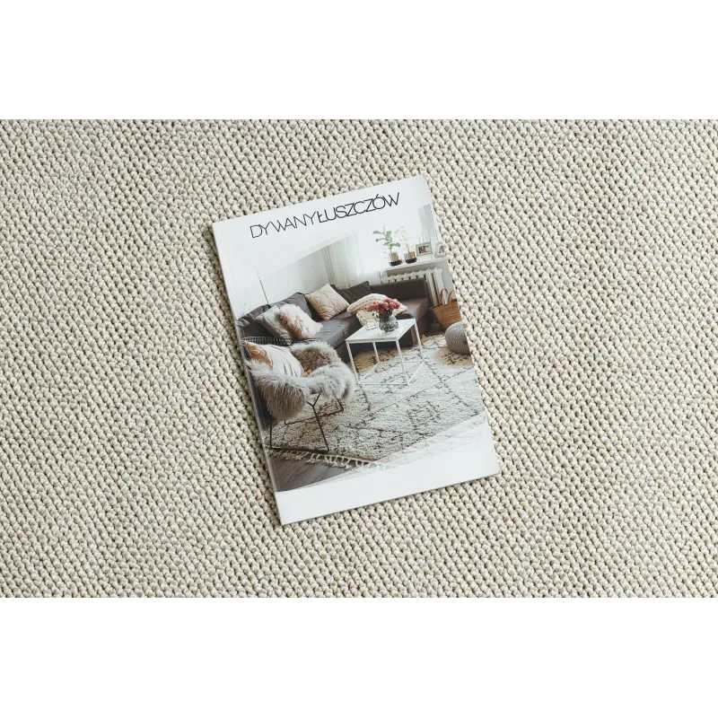 Creme Polypropylen Teppich 80x150 cm – Ansicht 2