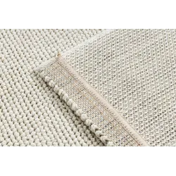 Creme Polypropylen Teppich 80x150 cm – Ansicht 3