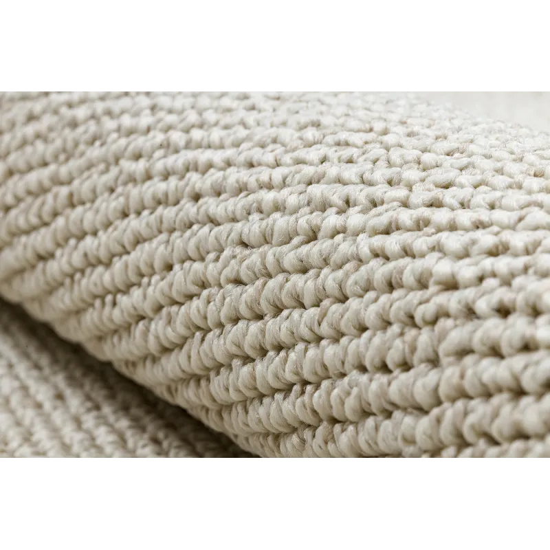 Creme Polypropylen Teppich 80x150 cm – Ansicht 5