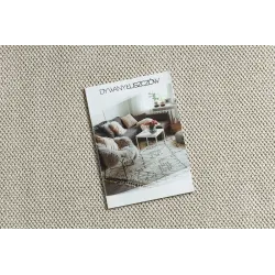 Creme Polypropylen Rechteck Teppich – Ansicht 2