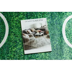 Grüner BAMBINO 51760 Teppich, für Kinder, mit Fußballfeld-Design