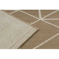 Sisal Teppich mit feiner Textur, ideal für gemütliche Wohnräume