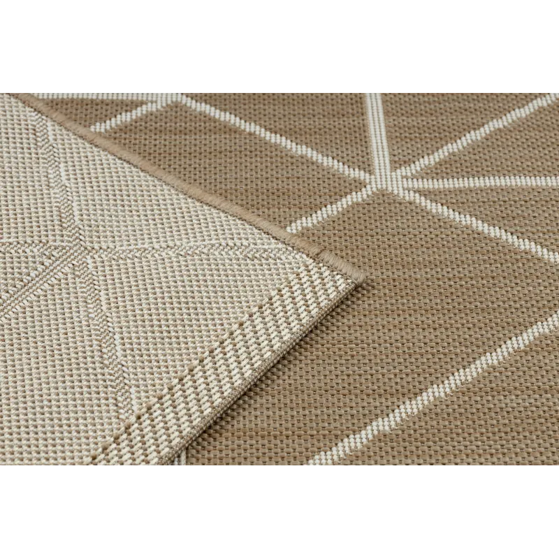 Sisal Teppich mit feiner Textur, ideal für gemütliche Wohnräume