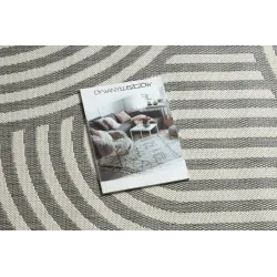 Gestreifter Teppich, ideal für Wohnzimmer oder Schlafzimmer
