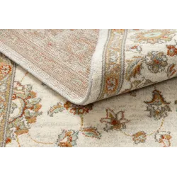 Teppich SOHO 477.15.LA102 Wollmischung OSTA - Ornament, Rahmen natürlich beige