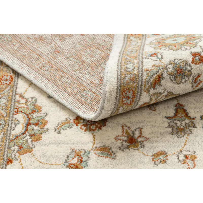 Teppich SOHO 477.15.LA102 Wollmischung OSTA - Ornament, Rahmen natürlich beige