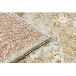 Teppich SOHO 477.22.LA115 Wollmischung OSTA - Ornament, Blüten natürliches Beige / Terrakotta