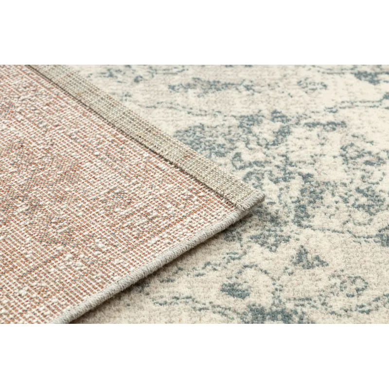 Teppich ABBY 486.25.LA110 Wollmischung OSTA - Ornament, Rahmen klassisch beige / grün