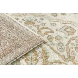 Teppich SOHO 477.01.LA100 Wollmischung OSTA - Ornament, Rosette beige