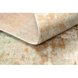 Teppich ABBY 486.13.LA112 Wollmischung OSTA - Vintage, modern Grün / Terrakotta