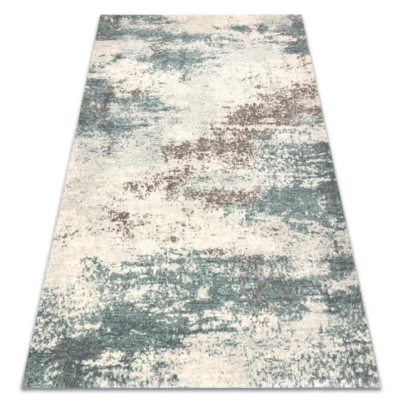 Teppich ABBY 486.28.LA111 Wolle OSTA - Vintage, modern beige / blau