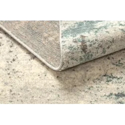 Teppich ABBY 486.28.LA111 Wolle OSTA - Vintage, modern beige / blau