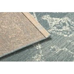 Teppich ABBY 486.10.LA500 Wollmischung OSTA - Ornament, Rahmen klassisch Blau / Beige