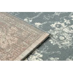 Teppich ABBY 486.25.LA500 Wolle OSTA - Ornament, Rahmen klassisch blau / beige