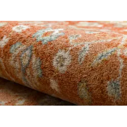 Teppich SOHO 477.27.LA300 Wollmischung OSTA - Rauten, Rahmen geometrisch natur terrakotta / beige