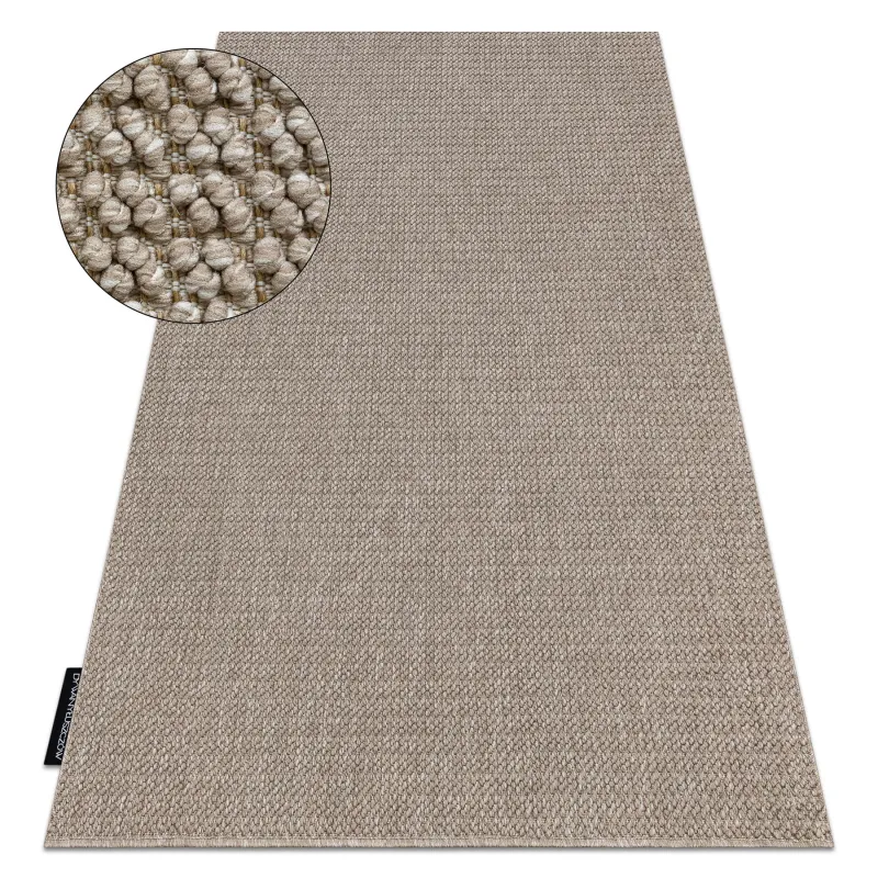 Teppich CASABLANCA LOOP braun Schlingen, weich Polyester