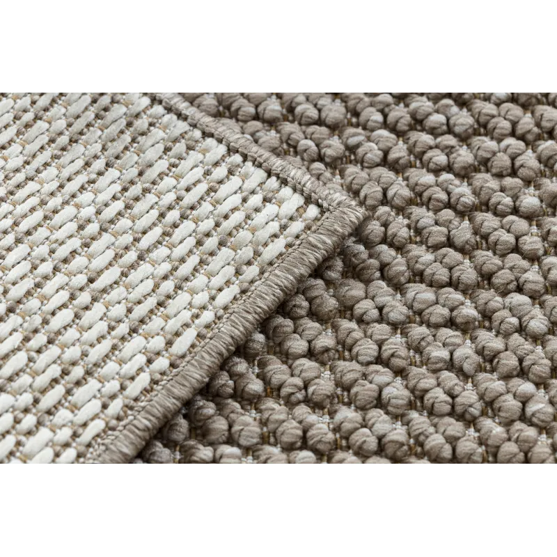 Teppich CASABLANCA LOOP braun Schlingen, weich Polyester