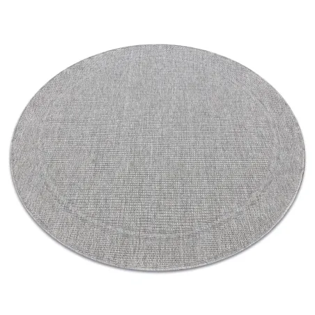 Sisal Teppich TIMO 5979 in hellem Grau für den Außenbereich