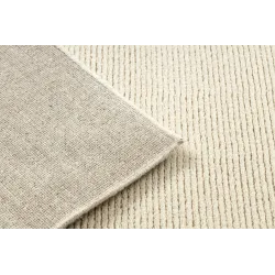Teppich FLUX 461.1.AE990 Wollmischung OSTA - Geometrisch, strukturell, Loft-Stil creme / beige