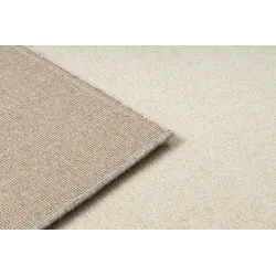 Teppich FLUX 461.7.AE200 Wollmischung OSTA - Geometrisch, strukturell, Loft-Stil beige / rosa