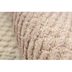 Teppich FLUX 461.9.AE200 Wolle OSTA - Geometrisch, strukturell, Loft Beige / Rosa