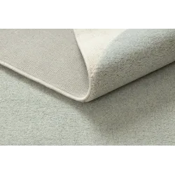 Teppich FLUX 461.10.AE500 Wollmischung OSTA - Geometrisch, strukturell, Loft Blau / Creme