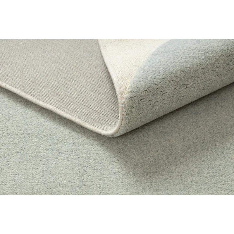 Teppich FLUX 461.10.AE500 Wollmischung OSTA - Geometrisch, strukturell, Loft Blau / Creme