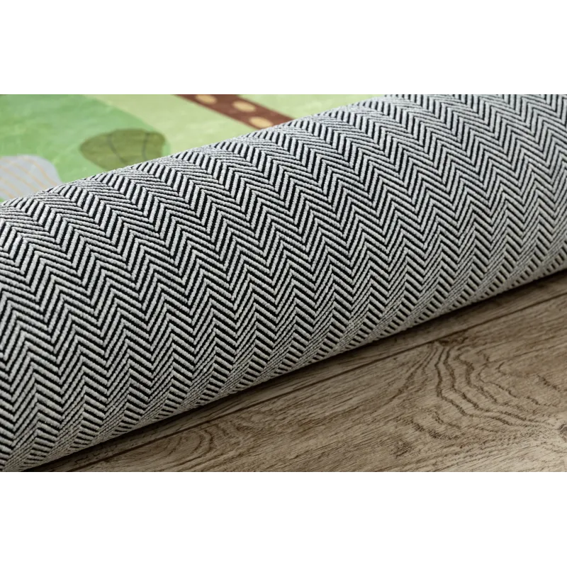 Kinderteppich BAMBINO 50200 mit Straßenmotiven, ideal für Garten oder Terrasse