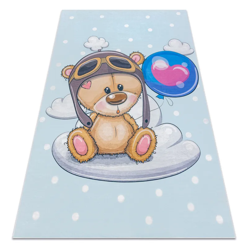 Waschteppich BAMBINO 43030 Teddybär, rutschfest für Kinderzimmer