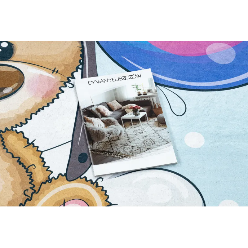 Teddybär auf dem Waschteppich BAMBINO 43030, weich und kinderfreundlich
