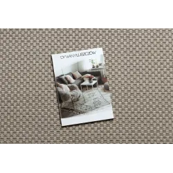 Beiger Sisal Teppich TIMO 6272 für den Außenbereich, modern und robust