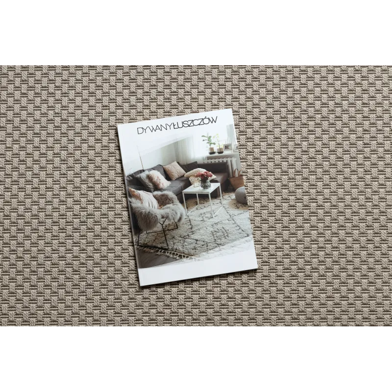 Beiger Sisal Teppich TIMO 6272 für den Außenbereich, modern und robust